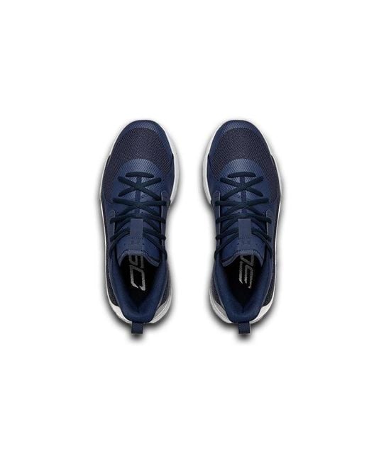 Under Armour Blue Curry 7 Team 'Academy' for men