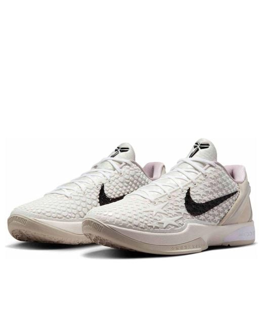 Nike White Kobe 6 Protro 'All-Star 2.0' for men