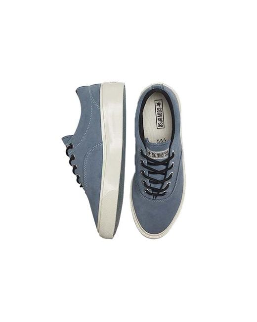 Converse Blue Skid Grip Cons Nubuck Low 'Lakeside' for men