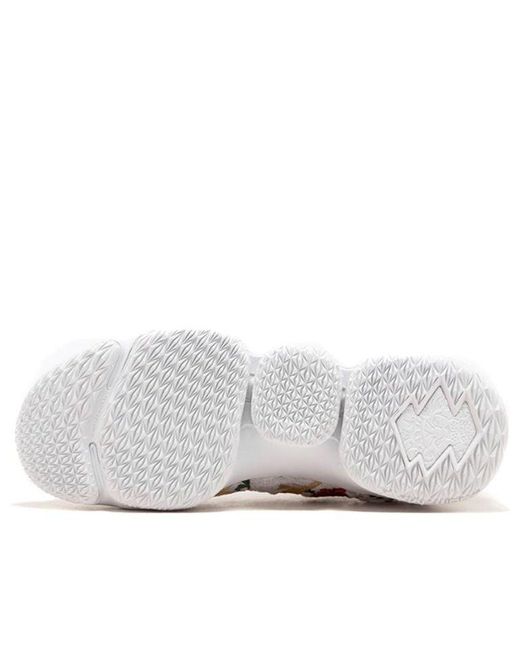 Nike White Kith X Lebron Performance 15 'king's Cloak' for men