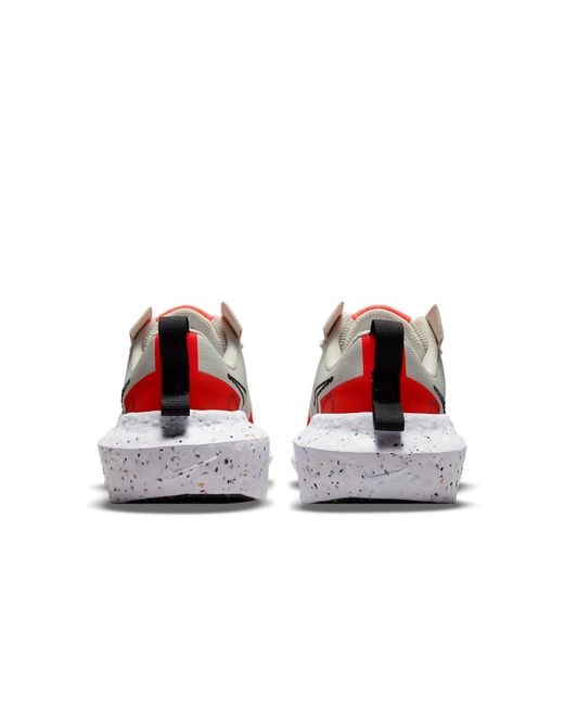 Nike Red (Wmns) Crater Impact 'Light Bone Bright Crimson'