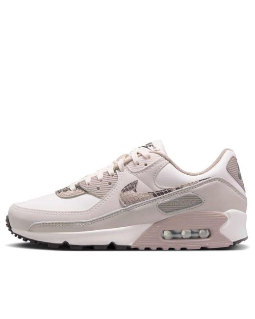 Nike White (Wmns) Air Max 90 'Light Snakeskin'
