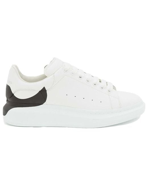 McQueen White Oversized Sneaker Heel' for men