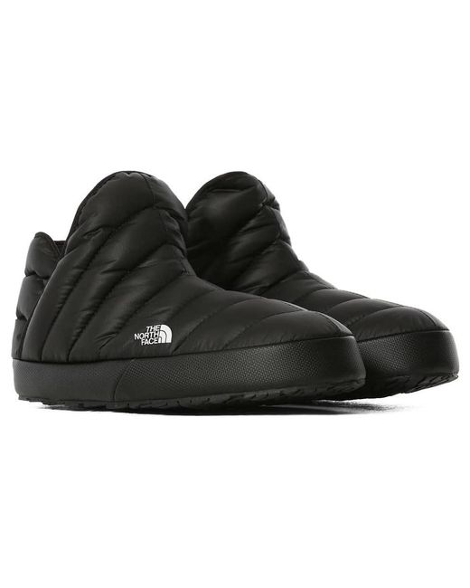 The North Face Black Thermoball Traction Slippers for men