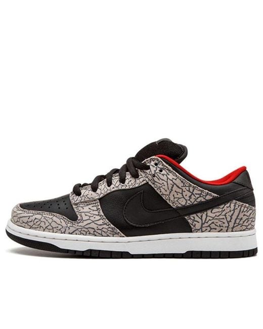 Nike Brown X Supreme Sb Dunk Low Pro Cement' for men