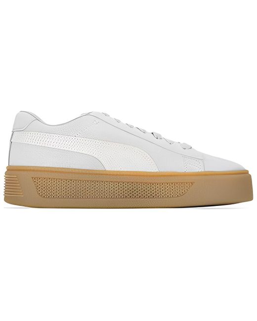 PUMA White (Wmns) Smash Platform V3 Sd