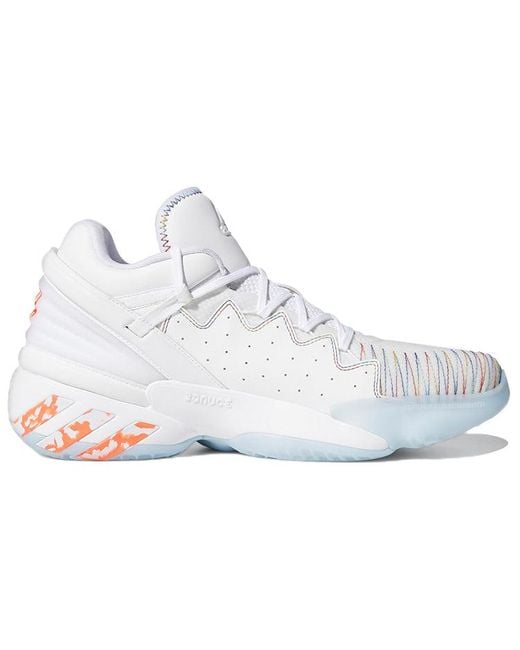 Adidas White D.O.N. Issue #2 'Christmas Pack for men