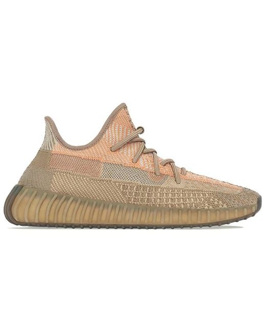 Adidas Natural Yeezy Boost 350 V2 'Sand Taupe' for men