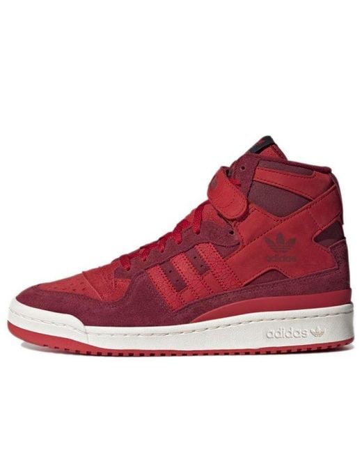 Adidas Red Originals Forum 84 High Spicy for men