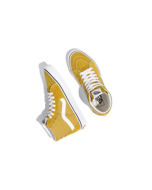 Vans Yellow Sk8-Hi Earthy for men
