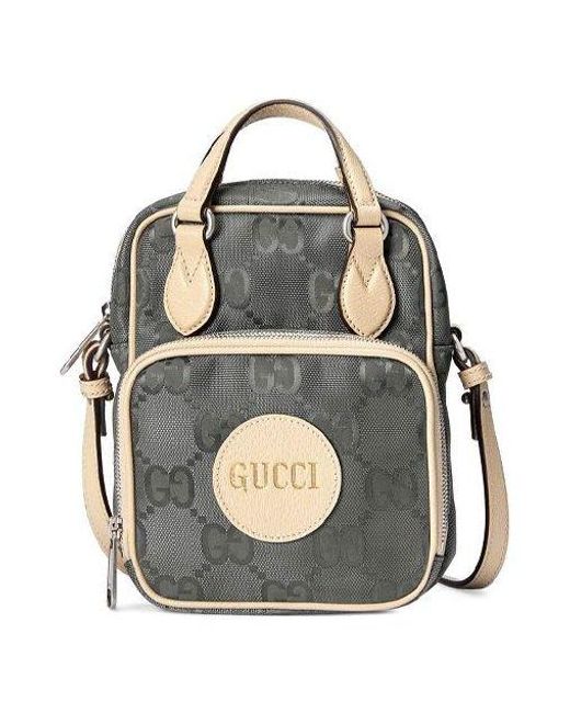 Gucci Black (Wmns) Logo Printing Off The Grid Backpack