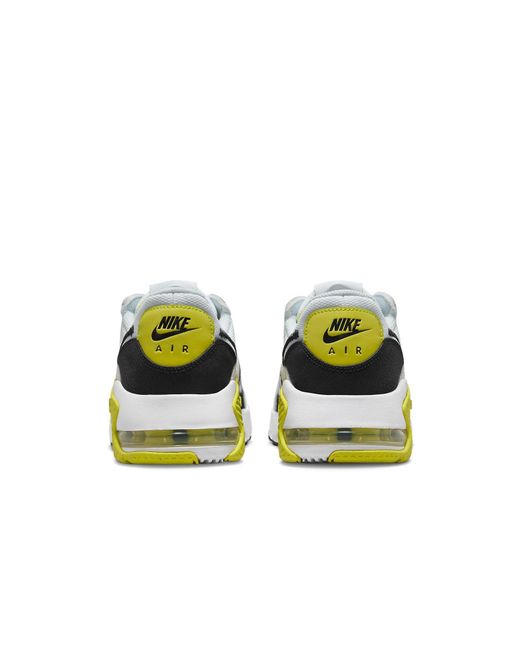 Nike White Air Max Excee Shoes Bright Cactus Pure Platinum' for men