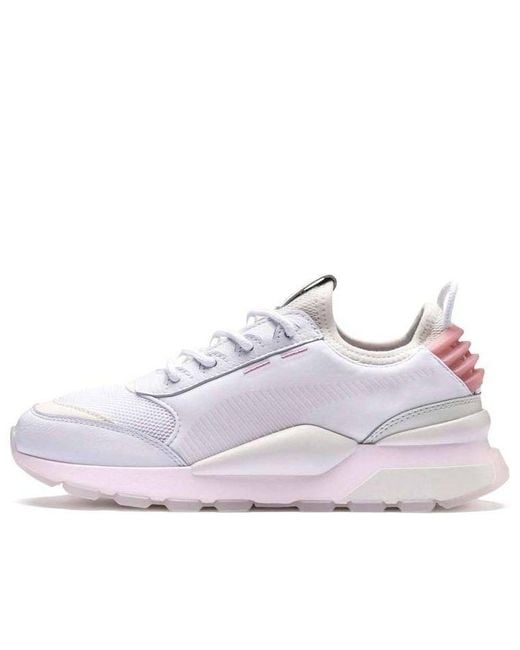 PUMA White Rs-0 Tracks for men