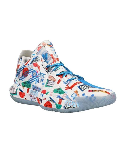 Adidas Blue D Lillard 6 for men