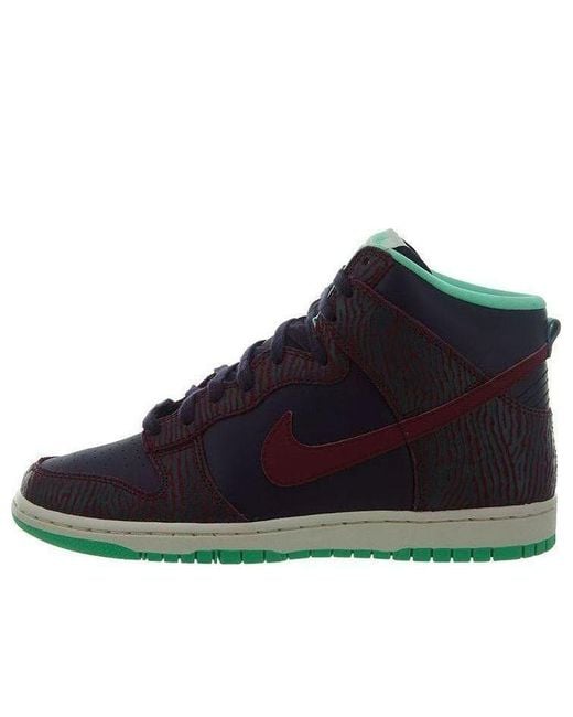 Nike Blue (Wmns) Dunk High Skinny Print Dynasty'