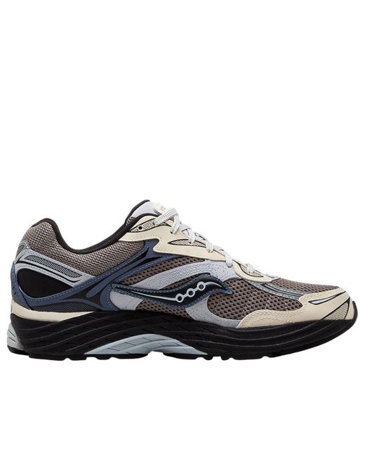 Saucony Brown Progrid Omni 9 'Winter Tech Gravel Caviar' for men
