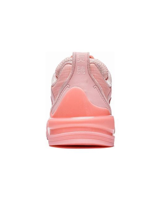 Li-ning Pink Ellington Skateboarding Shoes for men