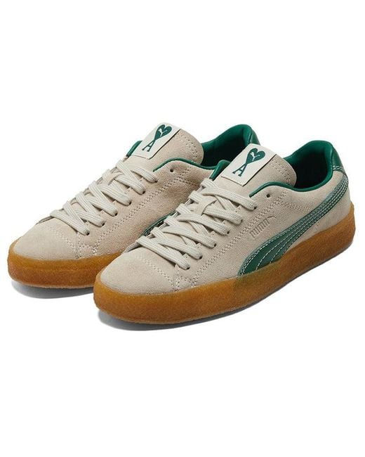 PUMA Green Ami X Suede Crepe 'Pristine' for men