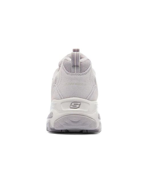 Skechers White (Wmns) D'Lites 1.0