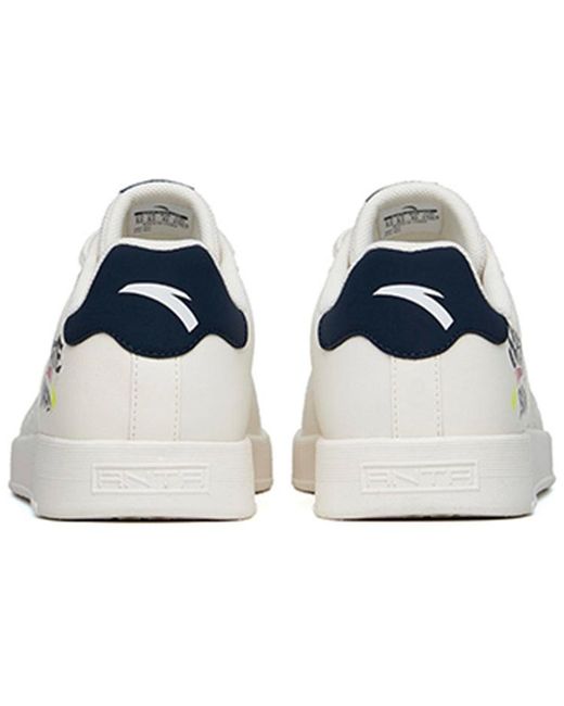 Anta White Life Series Sneakers for men