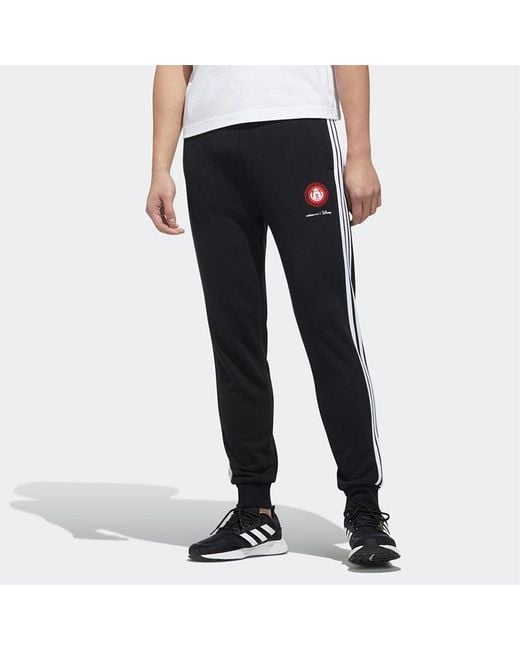 Adidas Black Neo X Disney Crossover Casual Bundle Feet Sports Pants for men