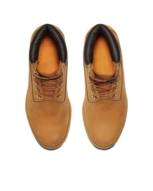 Timberland Brown Premium 6-Inch Waterproof Boots 'Wheat' for men