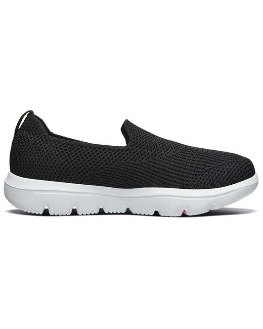 Skechers Go Walk Evolution Ultra Loafers Black/white | Lyst