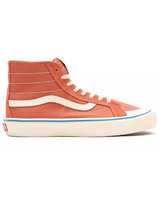 Vans Red Salt Wash Sk8-Hi 138 Decon Sf for men