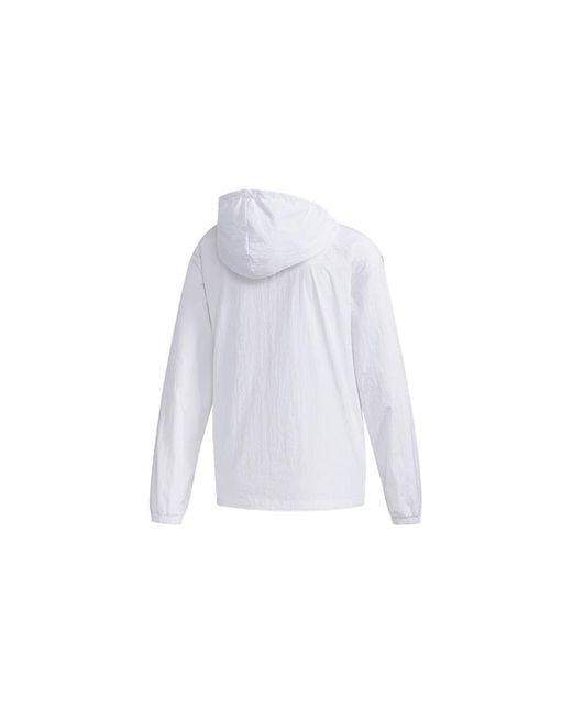 Adidas Blue (Wmns) Neo Printing Hooded Jacket