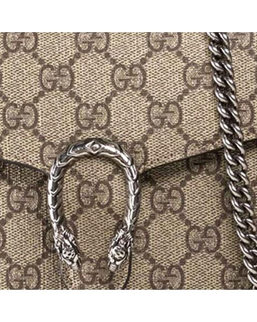 Gucci Metallic (Wmns) Dionysus Series Synthetic Canvaschain Bag Dionysus