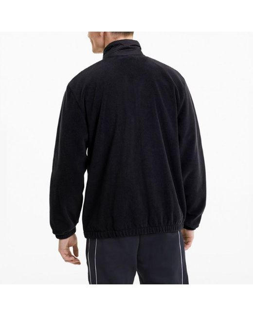 PUMA Black Avenir Track Jacket for men