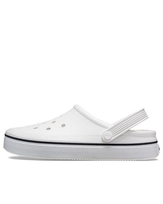 CROCSTM White Off Court Clog for men