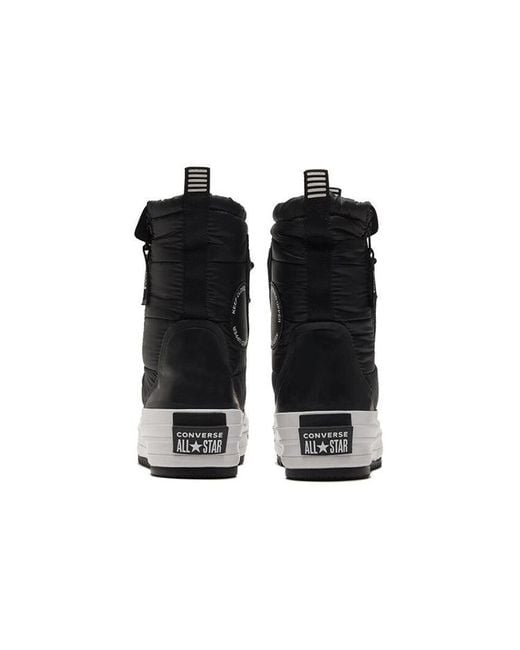 Converse Black (Wmns) Chuck Taylor All Star Mc Boot High 'Water Repellent