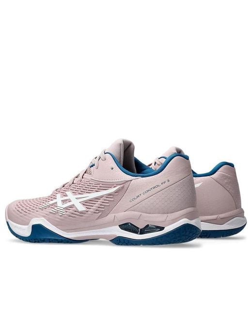 Asics White (Wmns) Court Control Ff 3 'Watershed Rose'