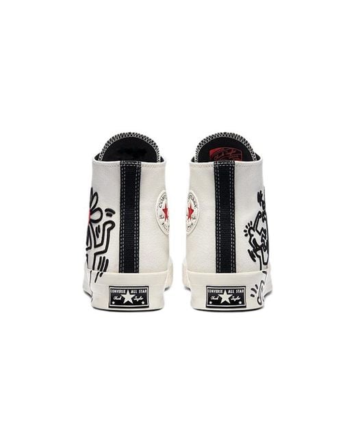 Converse White Keith Haring X Chuck Taylor All-Star 70 High Tops Egret 'Egret' for men