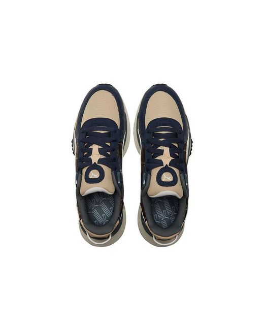 PUMA Blue Wild Rider Flannel Cream' for men