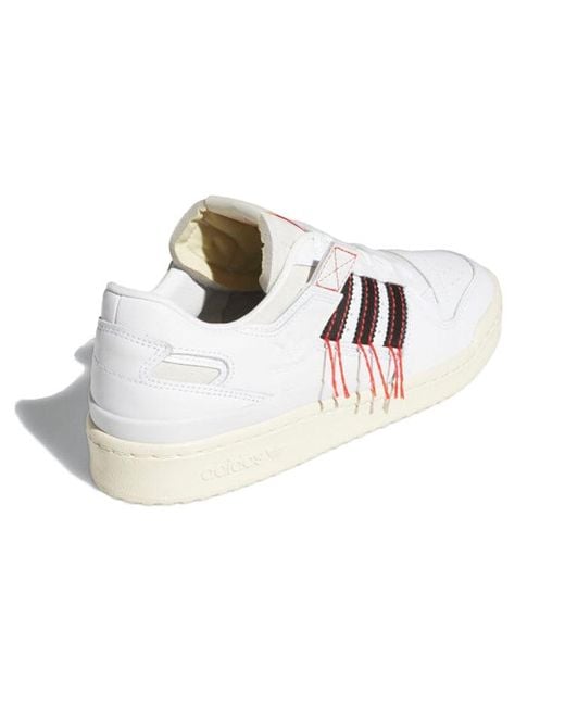 Adidas White Forum 84 Low Premium Easy' for men