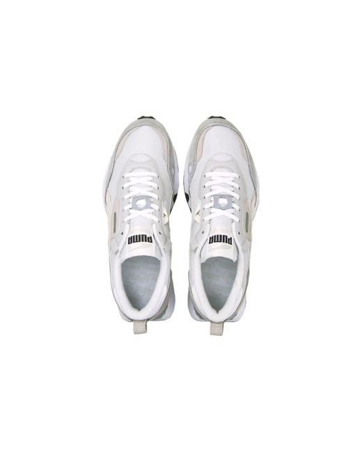 PUMA White Future Rider 'Future Vintage for men