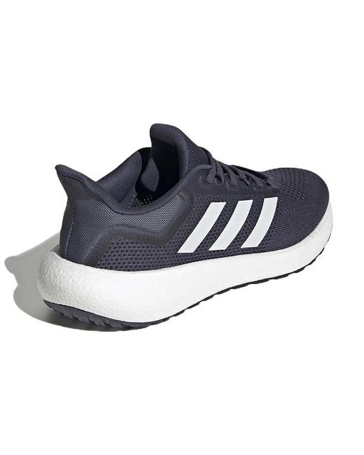 Adidas Blue Pureboost 22 Shoes 'Shadow' for men