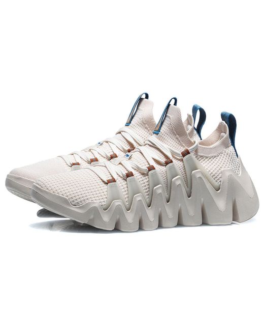 Li-ning Gray Crazy Run Flex 'Eggnog' for men