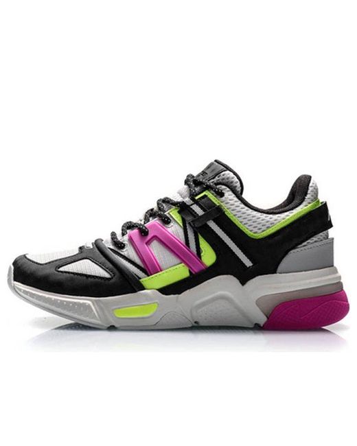 Li-ning Green (Wmns) Light Classic Leisure Low Neon'