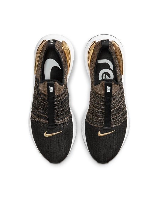 Nike Brown (Wmns) React Phantom Run Flyknit 2 Premium Metallic'