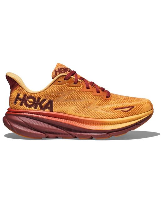 Hoka One One Brown Clifton 'Amber Haze' for men