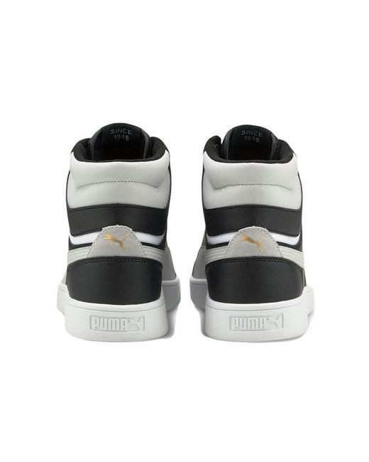 PUMA Black Shuffle Mid for men