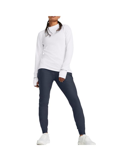Under Armour Blue (Wmns) Qualifier Cold Long Sleeve T-Shirt