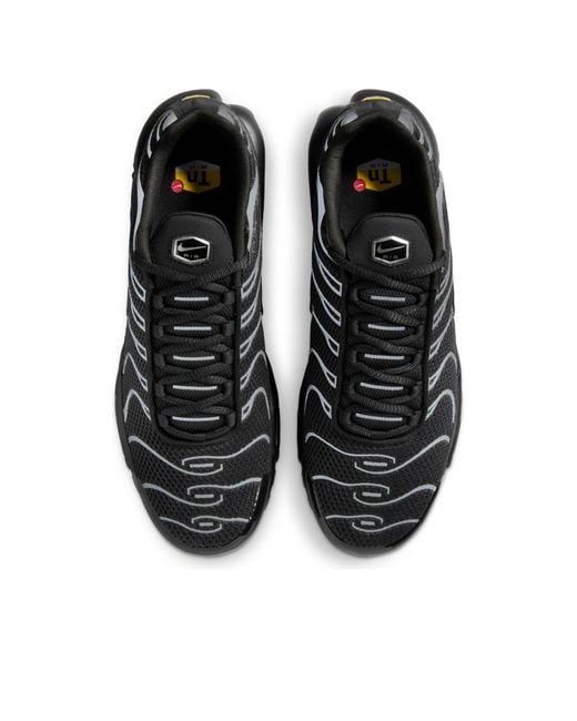 Nike Black Air Max Plus Premium Reflective' for men
