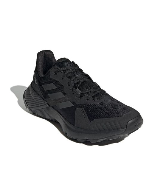 Adidas Black Terrex Soulstride Carbon' for men