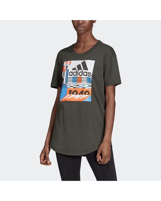 Adidas Gray (Wmns) Sports Round-Neck