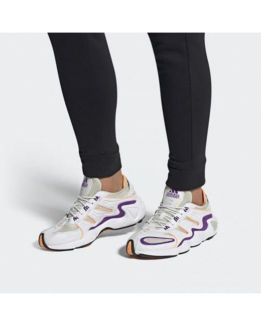 Adidas White Fyw S-97 'Flash' for men