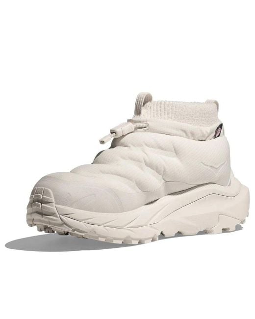 Hoka One One White (Wmns) Kaha 2 Frost Moc Gtx 'Oat Milk Sesame'